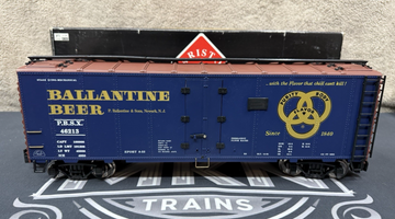 Aristo Craft ART-46213 G Scale Ballantine Beer Reefer METAL WHEELS LN/BOX