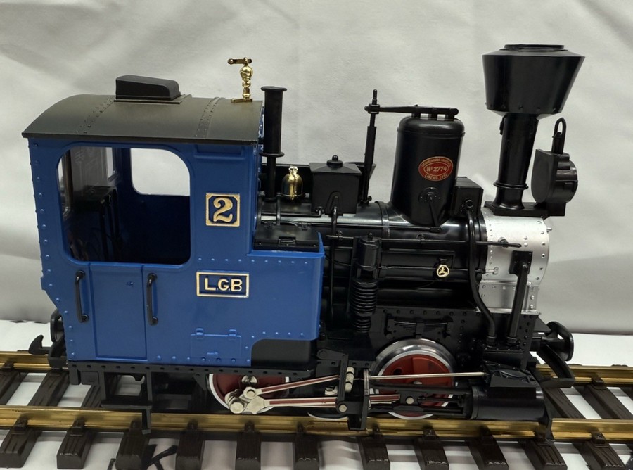 LGB 20301BZ The Blue Train Starter Set G Scale Complete LN with Track