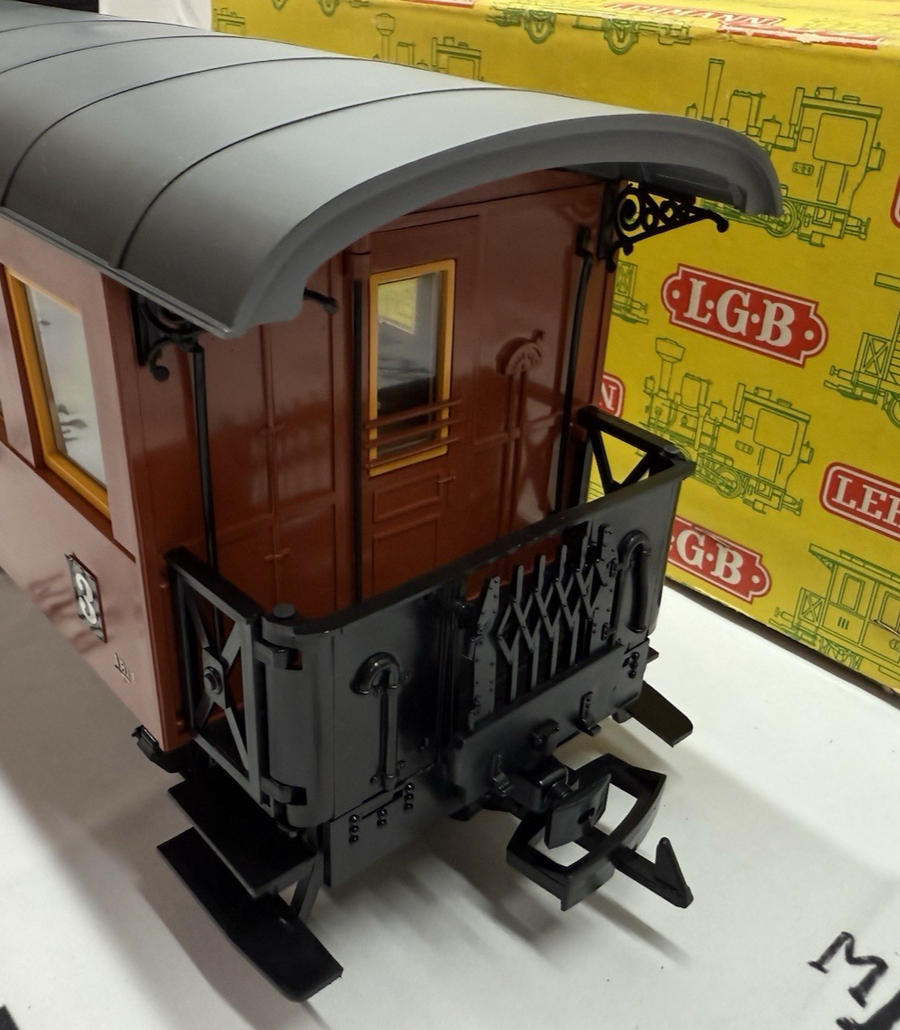 LGB 3007 Zillertalbahn Passenger Car 3rd Early Years Vintage LN/Box