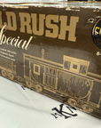Lionel G GOLD RUSH SPECIAL 8-81000 G Scale Steam Freight Train EX