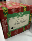 Vintage LGB 4041 OEG #1200 Ballast Car G Scale Germany Early Version A Couplers