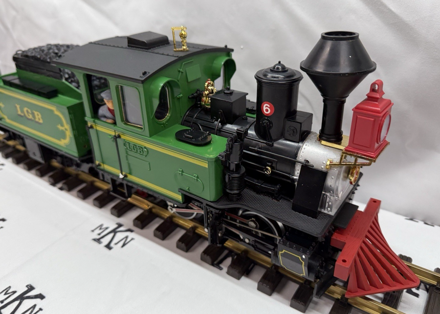 LGB 2017D Green Classic Steam Locomotive and Powered Tender G Scale