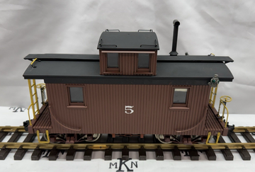 MDC G Scale 4800 Undecorated Caboose Caboose W/ BOX EX/Box