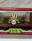 LGB 41124 30th Anniversary 1968-1998 G Scale Train Car Gold Set Germany