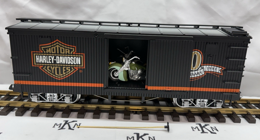 LGB 4067 HD Limited Edition Harley-Davidson MotorCycles 90th Ann Boxcar Custom