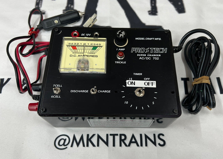 Protech Supercharger 702 Ac Dc Input 6 Or 7 Cell. R/C Battery Charger