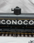 LGB 4080 Conoco Tank Car Metal Wheels Metal Wheels LGB Knuckles G Scale