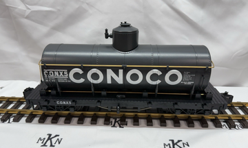 LGB 4080 Conoco Tank Car Metal Wheels Metal Wheels LGB Knuckles G Scale