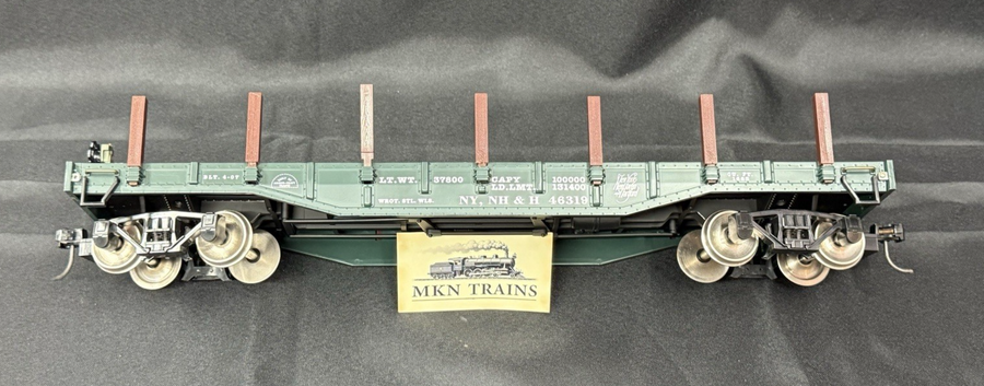 Aristo-Craft G Scale New York New Haven & Harford flat car kadee Ex/No box