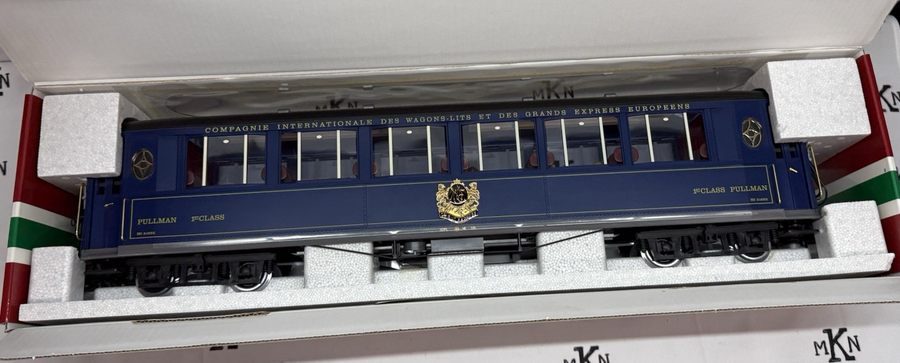 LGB 31655 G SCALE ORIENT EXRESS 1st CLASS SALON CAR Lighted LN/Box/Inserts (#1)
