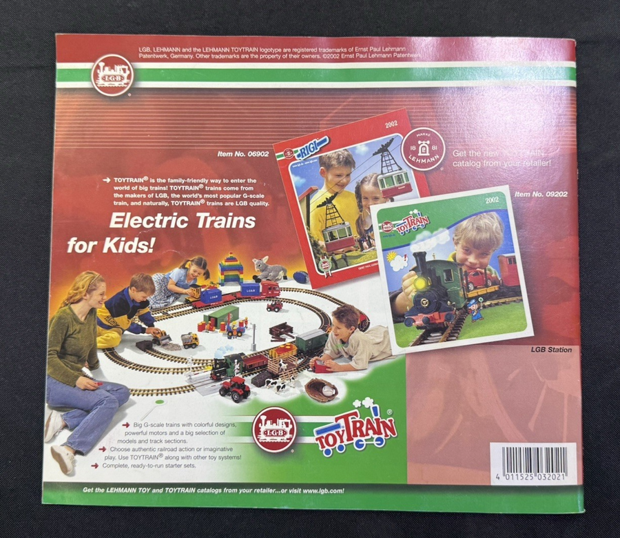 LGB 2002 G Scale Trains Catalog – MKN Trains