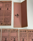 Vintage CHESSIE C & O TICKET RAILROAD RAILWAY RR PASS 12740-12750 (11 total)