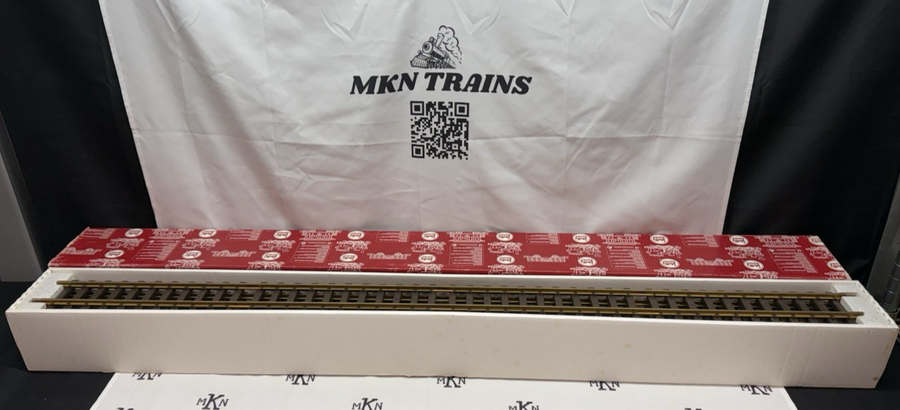 LGB 10610 G Scale Brass 4-foot Straight Track 6 Sections LN/Box