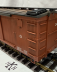 LGB 4067 G Scale Denver & Rio Grande Box Car Weathered Metal Wheels Kadee EX