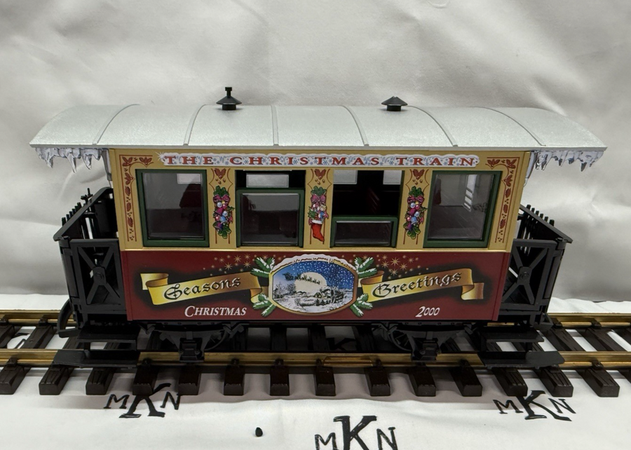LGB 33074 Christmas Train Passenger Coach 2000 G Scale