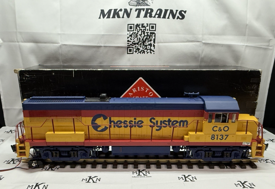 Aristo Craft  22102 Chessie System Diesel Locomotive U25b G Scale LN/Box