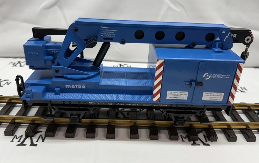 LGB 72435 Mannesmann G Gauge Steam Smoke Starter Train Set G Scale RARE Limited