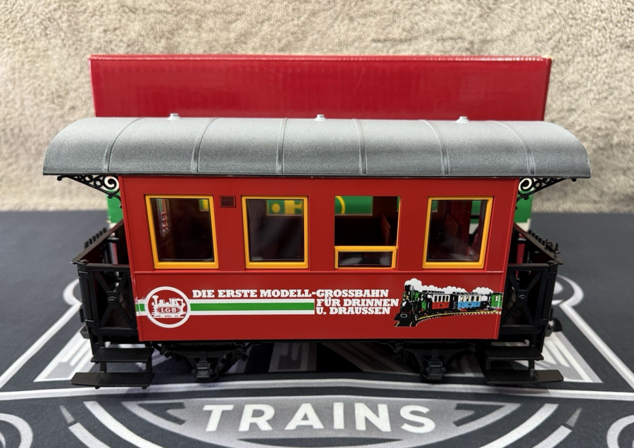 LGB 3907 Die Erste Modell- Grossbahn Passenger Car NOS G Scale