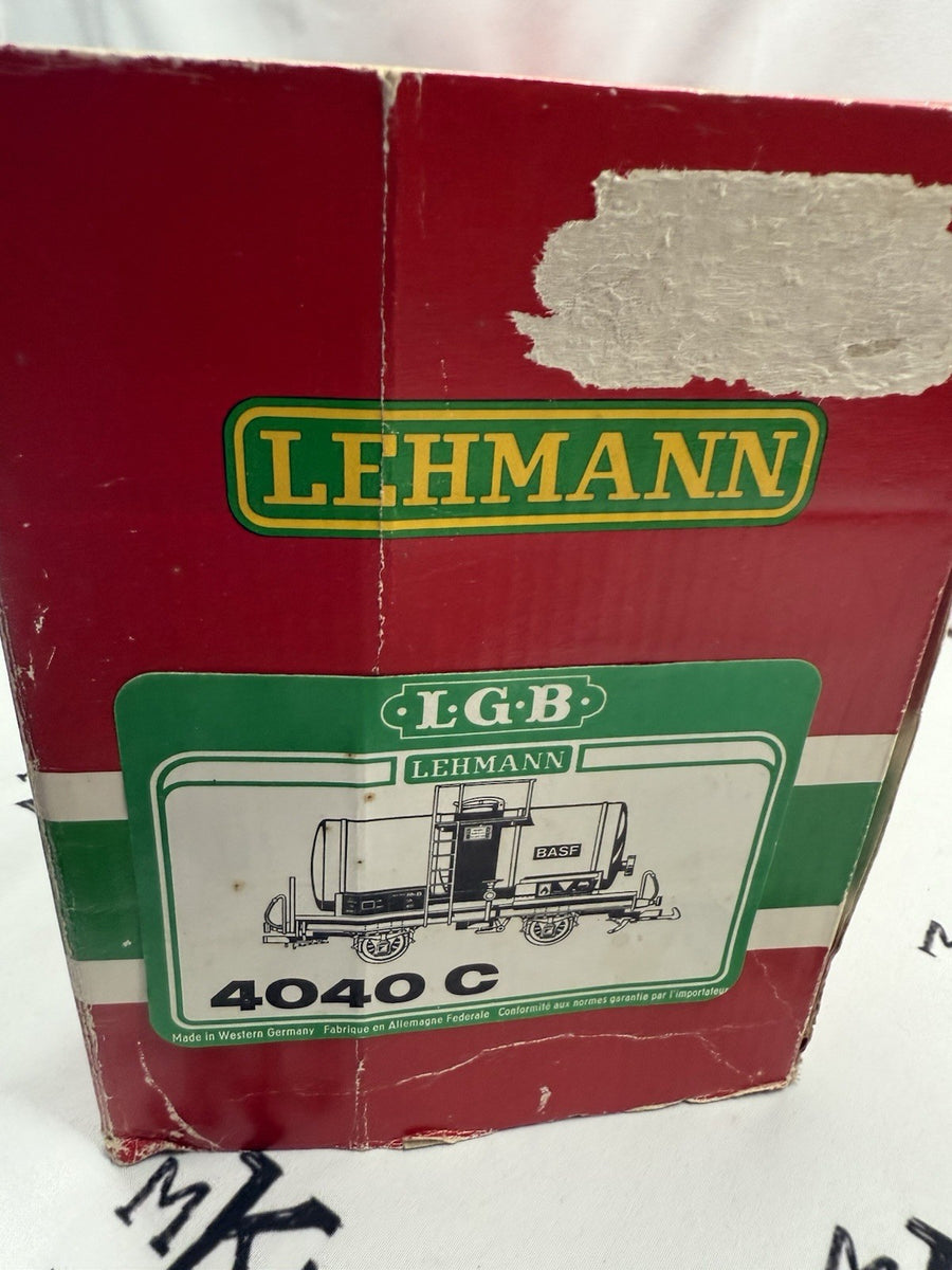 LGB 4040C G Scale BASF Single Dome Tank Car LN/Box