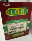 LGB 4042 G Scale Matra Yellow Construction Crane Car w/ Box