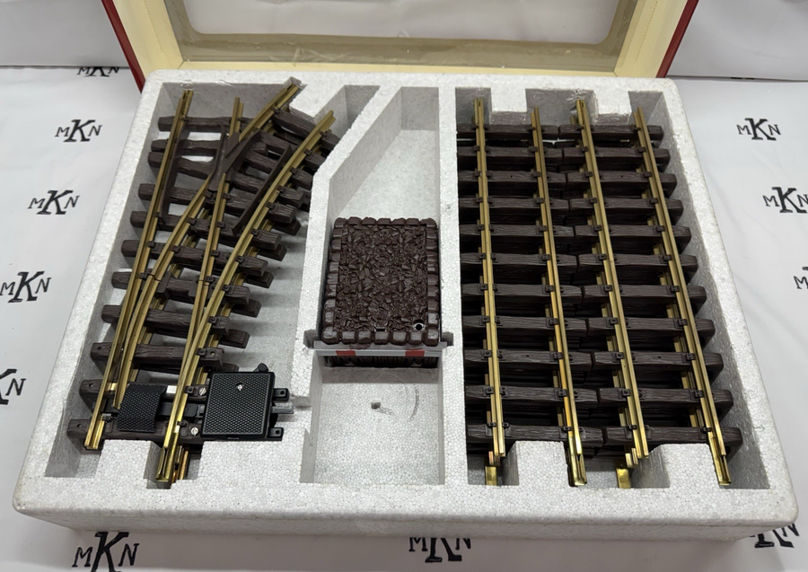 LGB  20901 (19901) Expansion Brass Track Set (9 Pieces) LN/Box G Scale