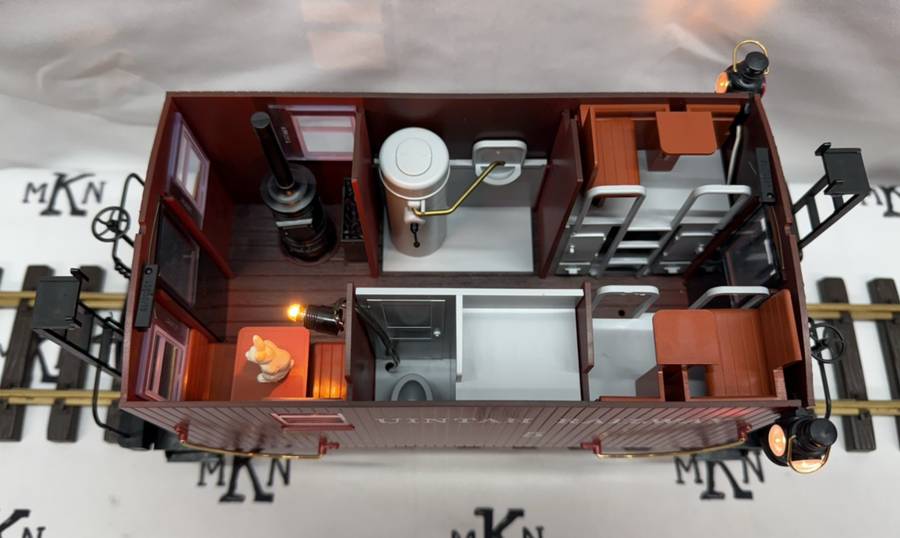 LGB 46650 G Scale UINTAH Caboose #5 Lighted LN/Box