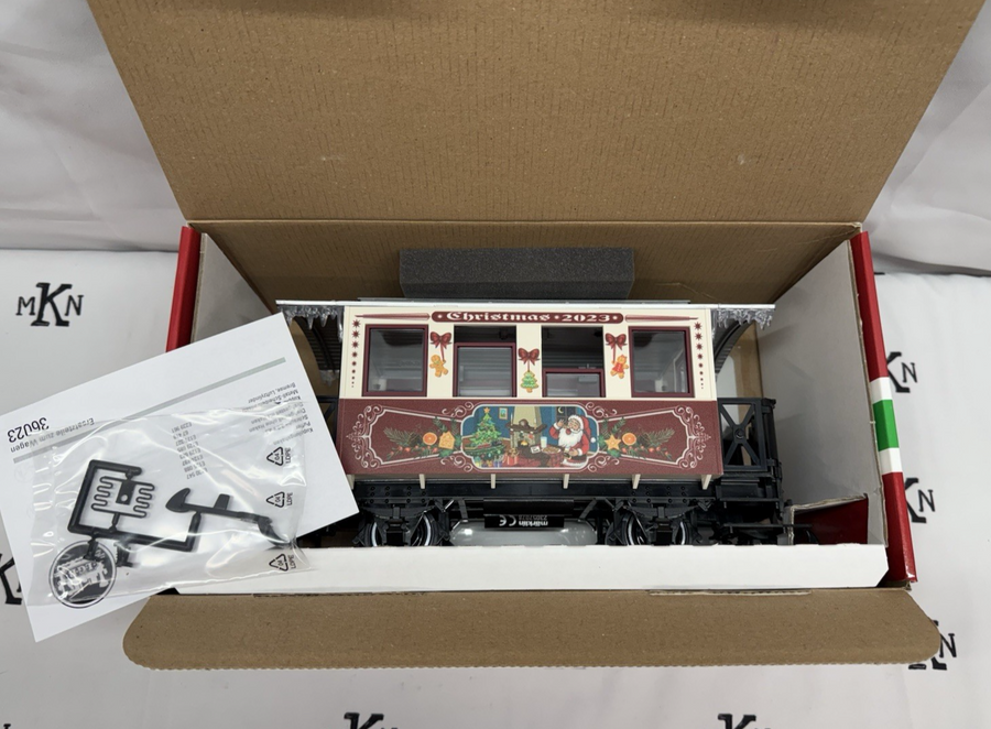 LGB 36023 Christmas Passenger Car Coach 2023 G Scale Brand New