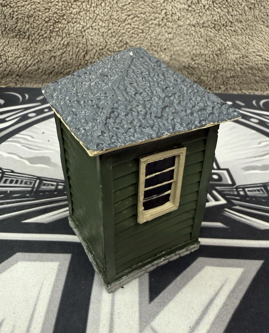 G Scale Concrete Custom Painted Building Outhouse Train Layout