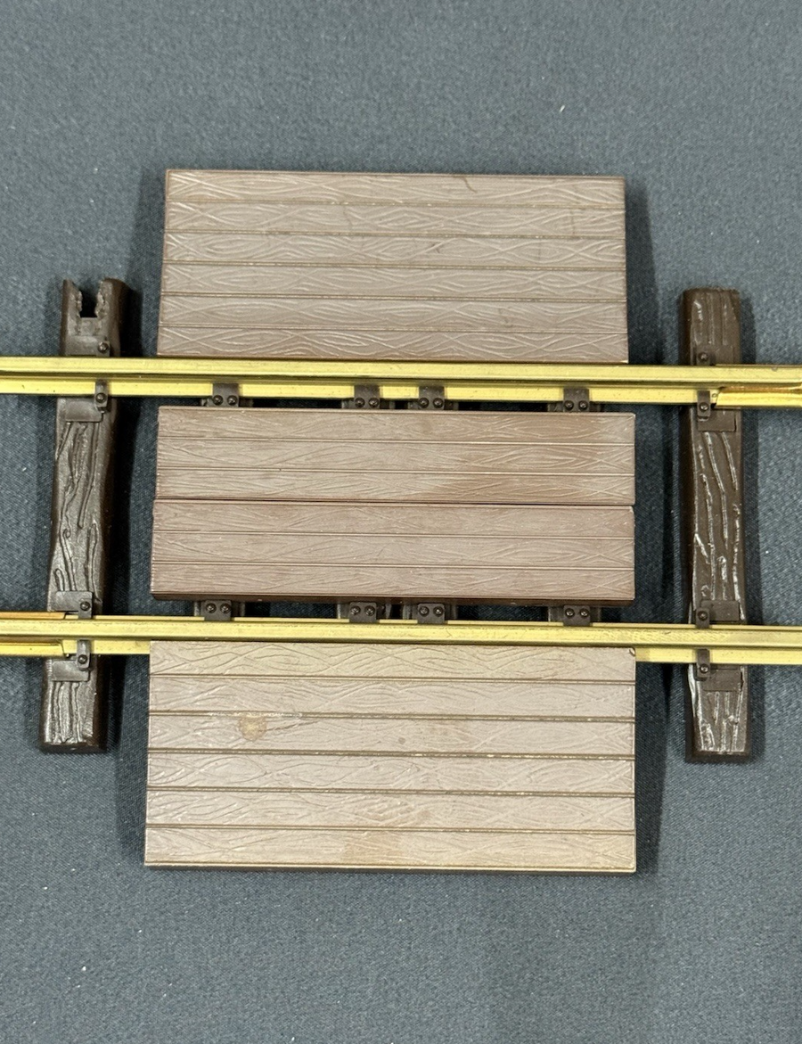 PIKO Platform Ramps Station Track Crossing G Scale POLA Excellent 6 pieces
