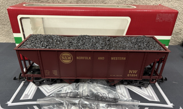 LGB 45760 NORFOLK AND WESTERN COAL HOPPER G Scale Excellent/Box