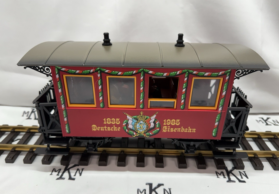 LGB 3150 Deutsche Eisenbahn 150th Anniversary Passenger Car Lighted G Scale