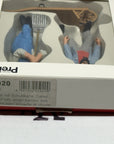 Preiser 45020 G Scale Workers Figures with Fork & Wheel Barrow