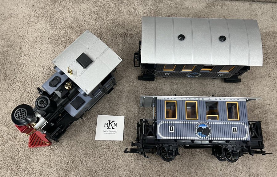 LGB 22301 BIG TRAIN Passenger Train Set Germany NO TRACK NO CONTROLLER