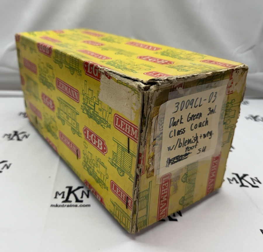 LGB 3040 G Scale 3rd Class Passenger Coach Wagon Car