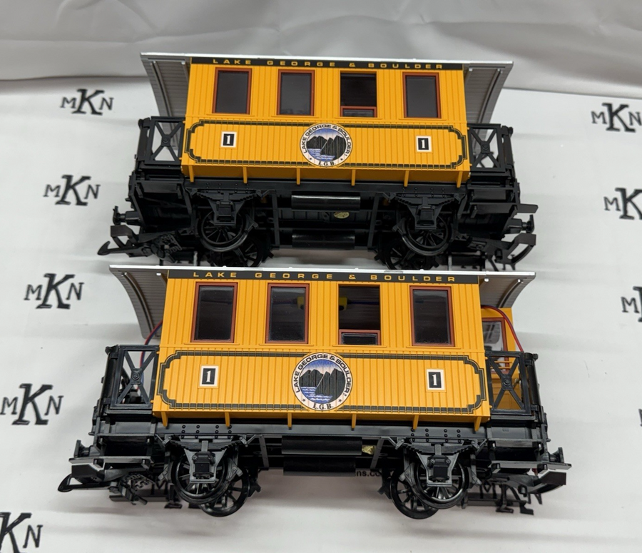 LGB 72312 Lake George & Boulder Passenger Starter Set G Scale Train Only LN