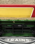 LGB 4078 SOUTHERN PACIFIC BULKHEAD FLATCAR WITH WOOD LOAD LN/BOX G Scale