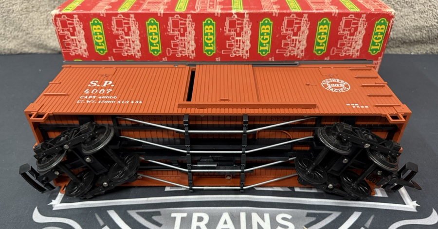LGB 4067 Southern Pacific G Scale Box Car New/BOX Old Stock