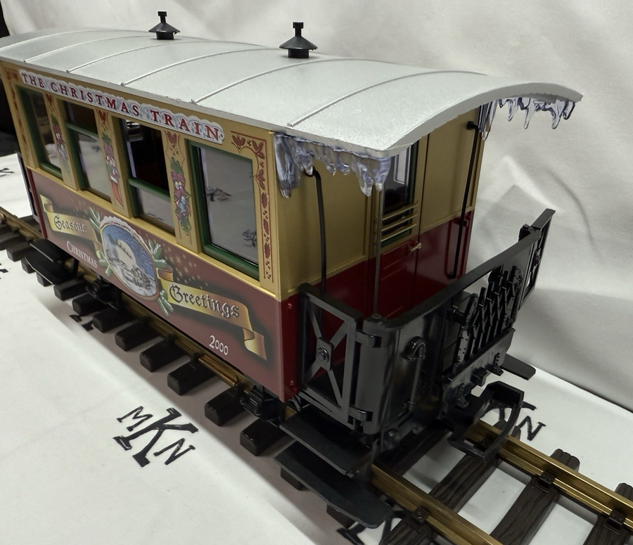 LGB 33074 Christmas Train Passenger Coach 2000 G Scale
