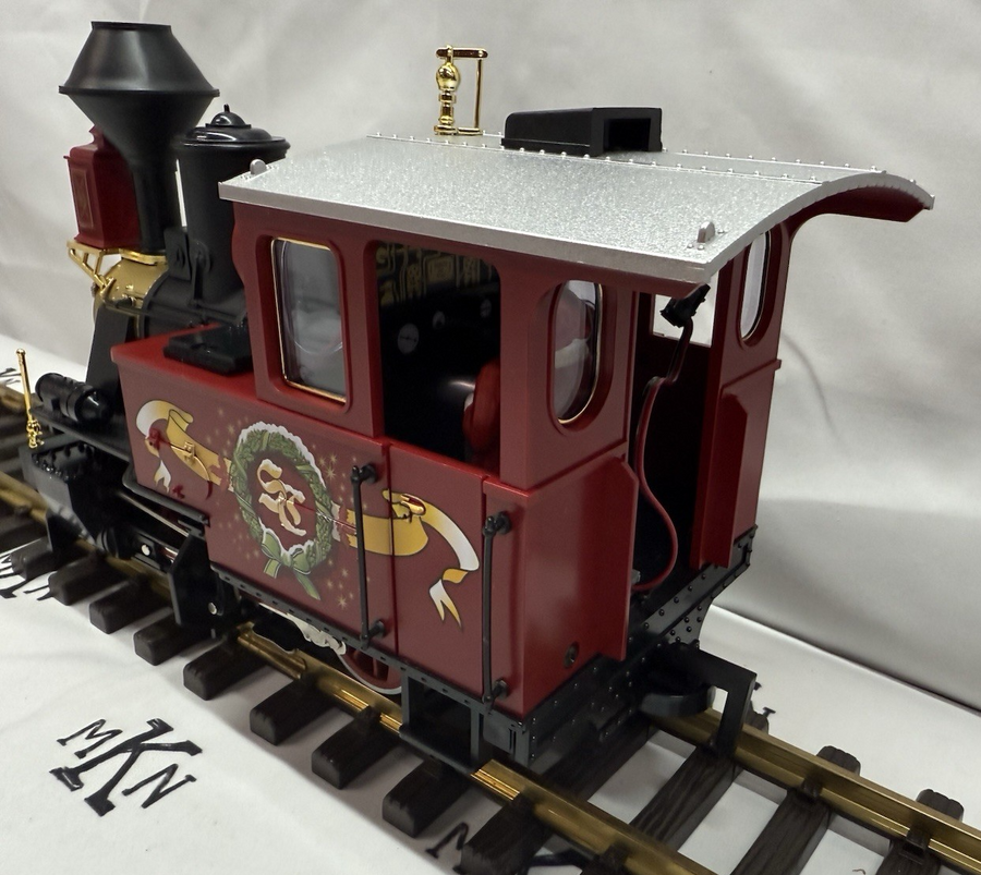 LGB 72550 Christmas Steam Engine Train Set G Scale Complete Lighted MINT