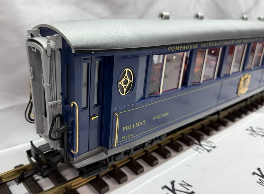 LGB 31655 ORIENT EXRESS 1st CLASS Passenger CAR G Scale Lighted LN/Box (#2)
