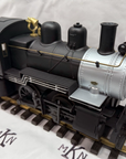 G Scale Aristo Craft 0-4-0 Railway Agency Steam Locomotive Black Tested/Box