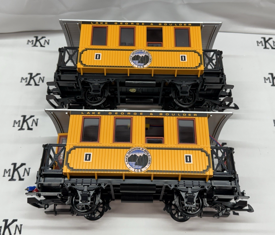 LGB 72312 Lake George & Boulder Passenger Starter Set G Scale Train Only LN