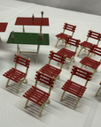 LGB POLA G Scale Tables, Chairs Scenery Accessories Lot
