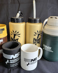 Set Vintage Norfolk Southern Coffee Mug Thermos Water bottle cups Railroad