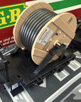 LGB JD 43170 FRR Field Railroad Cable Reel Car w Brakeman's Platform G Scale