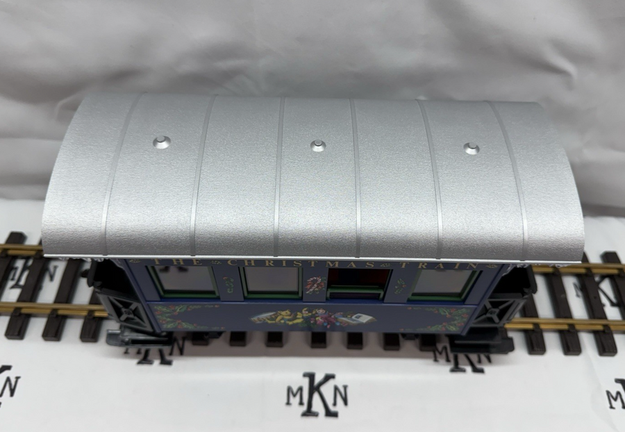 LGB 35073 Blue Christmas Coach, Collection Item G Scale