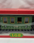 LGB 3010 Passenger Coach 2nd class Green G Scale