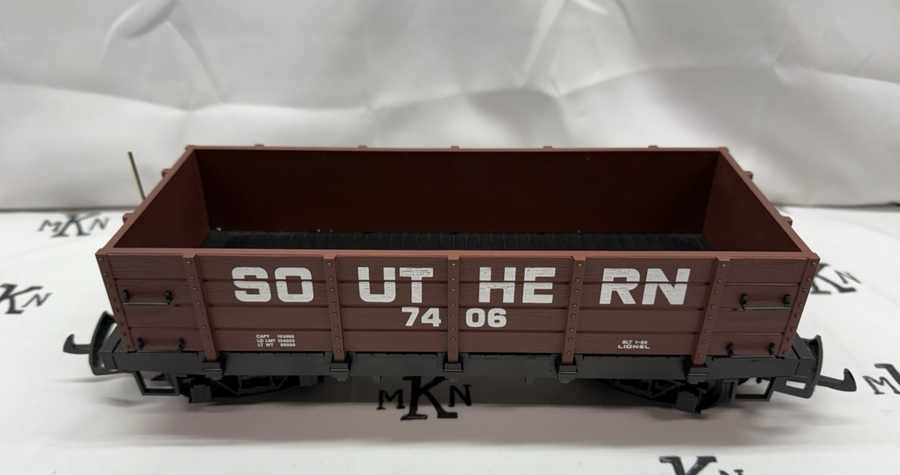 Lionel Large G Scale 8-87406 Southern Gondola Box Car #7406 EX