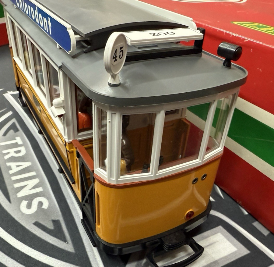 LGB 3500 G Yellow Non-Powered Streetcar / Trolley EX/Box
