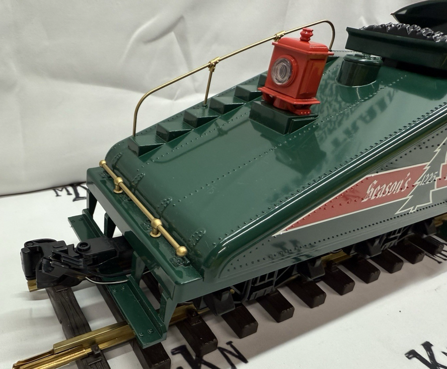 Aristo Craft Art 21235C North Pole Steam Locomotive and Tender Christmas G Scale